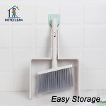 Table Cleaning Brush Set - PET Broom Head Dustpan for Kitchen