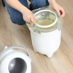 Waste Paper Storage Bin - ABS Anti-smell Toilet Bedroom BABY Diaper Pail for Kids