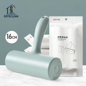 Lint Roller - Plastic Handle Pet Hair 12x17 & 16x17cm Manual Home Cleaning Tool