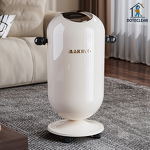 Garbage Bin - High-end Feel Thick Large Capacity with Wheel Flip Cover