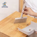 Broom and Dustpan Set - Plastic Household Cleaning Bristle and PET PP Materials