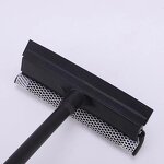 Window Cleaner - 2 in 1 Detachable PP Car Glass Washing Squeegee Sponge Brush