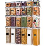 Storage Container - Minimalist Style Creative Kitchen Dry Food Nuts Fruit Transparent