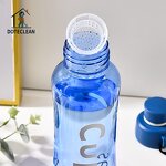 Sports Water Bottle - Outdoor Plastic Crystal with Self-Driving Travel Accessories