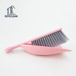 Broom and Dustpan Set - Plastic for Home Kitchen Table Cleaning PET Brush Head