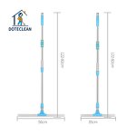 Window Squeegee - Telescopic Window Glass Mirror Car Cleaning Rubber Wiper 50cm