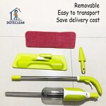 Microfiber Flat Spray Mop - Hand Free Magic Water Spray for Floor Window