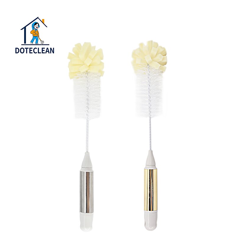 Baby Bottle Brush - Long Handle PP for Kitchen Use with Plastic Bristles