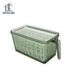 Storage Box - Refrigerator Food Thickened Material Plastic Container Logo