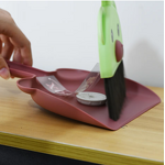 Desk Broom Dustpan Set - Mini Student Children's Pet Clean Table Sweep Function