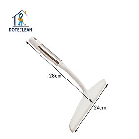 Glass Wiper - Soft Rubber Kitchen Cleaning Car with Plastic Handle