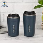 Vacuum Coffee Cup - 304 Stainless Steel Portable Water Bottle Mug for Business Gifts