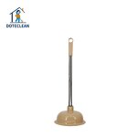 Plungers - High-Pressure Toilet Sink Mini PP Stainless Steel Handle Rubber