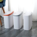 Electric Trash Can - 14L Smart Touchless Induction for Household Bathroom