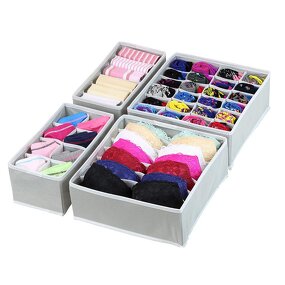 Storage Box - New Thickened Newly Upgraded Fabric Non Woven Grid