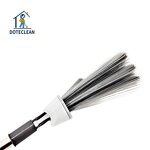 Broom and Dustpan Set - Durable PET Material Folding with Comfortable Handle