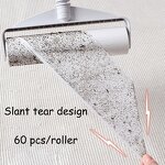 Floor Lint Rollers - Tear Type Detachable with Dust Proof Shell Longer Handle