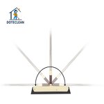 Floor Squeegee - Water Wiper Silicone EVA Blade Plastic Pp+eva+stainless Steel