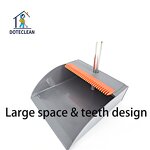 Broom and Dustpan Set - PET Material Household with Teeth Design