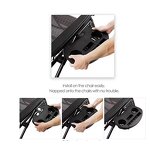 Reclining Chair - Adjustable with Drink Holder Cup Holder Utility Tray Side Table