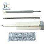 Flat Mop - Hand Free Easy Use Magic Self-washed with 2pc Microfiber Cloth