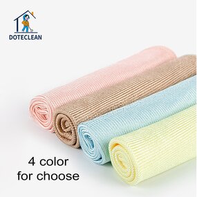Microfiber Cleaning Towel - No Trace Absorbable Soft No Lint Window Car Kitchen