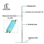 Window Squeegee - 35 cm Telescopic Car Window Glass Mirror Stainless Steel Handle