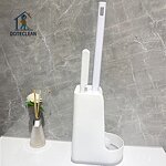 Toilet Brush Set - Long Handle Plastic Washing Cleaning Accessories