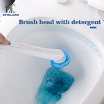 Toilet Brush - Disposable Sponge Replacement Head with Holder 1pc/inner Box