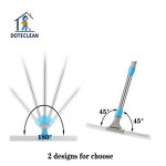 Window Squeegee - 35 cm Telescopic Car Window Glass Mirror Stainless Steel Handle