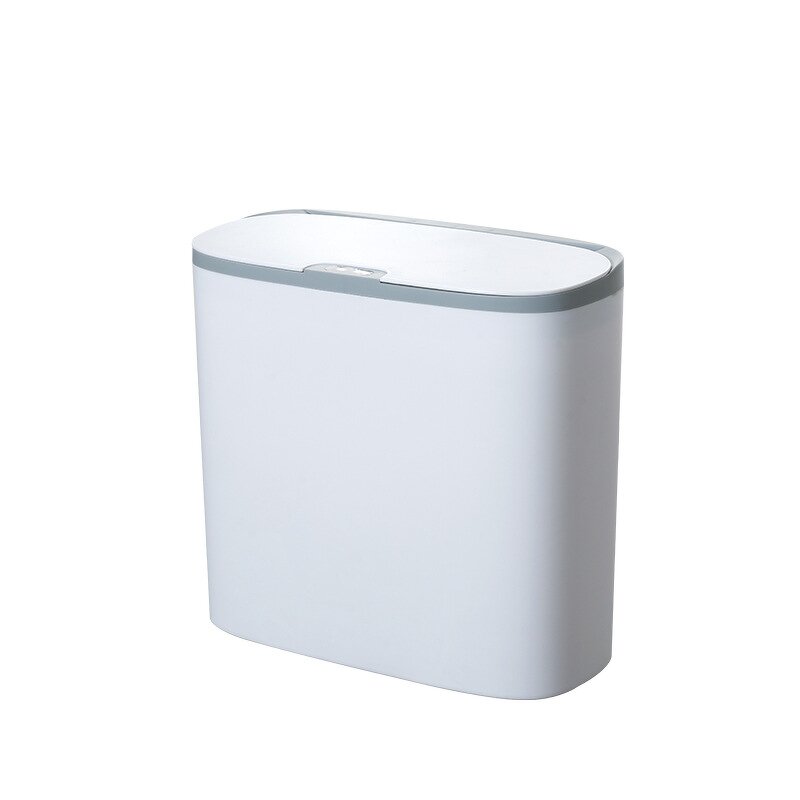 Electric Trash Can - 14L Smart Touchless Induction for Household Bathroom