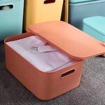 Storage Box - PP Plastic Home Organizer for Clothing Underwear Socks Sundries