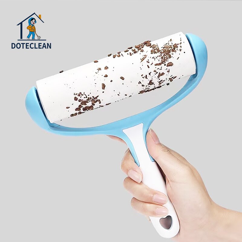 Pet Hair Dust Remover - Manual Lint Rollers Plastic PP Handle Tear Type