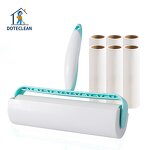 Lint Rollers - 60 Pcs 10cm Plastic Sticky Tear Type Detachable for Pet Hair