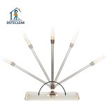 Floor Cleaner - 65cm Professional Aluminum Frame Dry Refill Flat Mop Telescopic