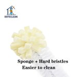 Baby Bottle Cleaning Brush - 360 Degree Rotating Plastic Long Handle Sponge PET