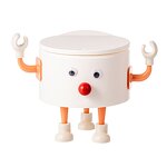 Garbage Bin - Press Type High Appearance Large Capacity Cartoon with Cover