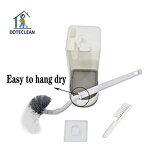 Toilet Brush Set - Long Handle Plastic Washing Cleaning Accessories