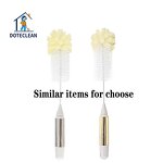 Baby Bottle Cleaning Brush - 360 Degree Rotating Plastic Long Handle Sponge PET