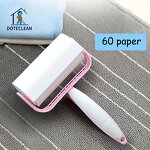 Lint Rollers - 60 Pcs 10cm Plastic Sticky Tear Type Detachable for Pet Hair