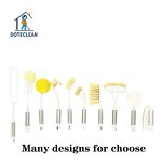 Table Cleaning Brush Set - Short Handle PET Material Broom Head Home Use