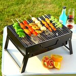 BBQ Barbecue Grills - High Quality Folding Portable Larger Size Outdoor Galvanized