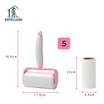 Lint Rollers - 60 Pcs 10cm Plastic Sticky Tear Type Detachable for Pet Hair