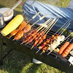 BBQ Barbecue Grills - Iron Oven Folding Portable Outdoor Garden Camping Party