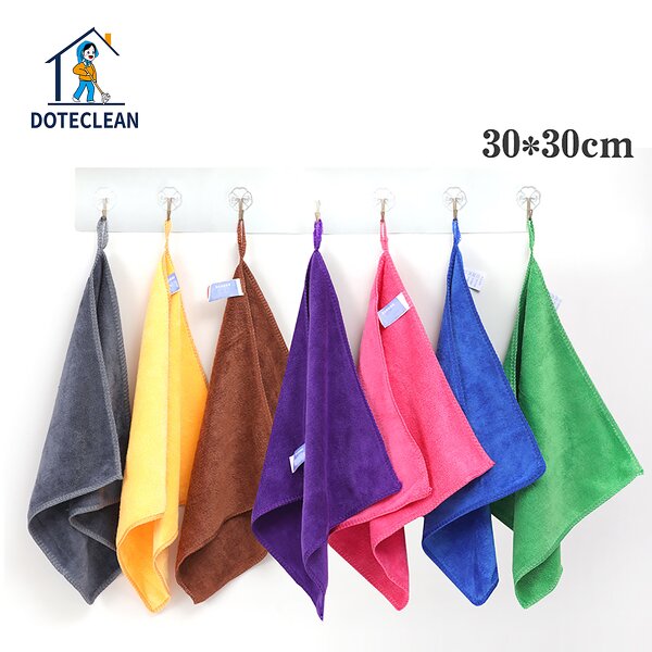 Microfiber Towel - Non-Stick Oil Absorbent Dishwashing Rag for Household Car