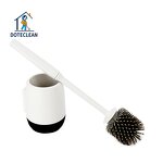 Toilet Brush - TPR Silicone round Scrub with Holder Soft Plastic 1pc/Inner Box