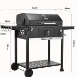 BBQ Barbecue Grills - Outdoor Garden Camping Party Iron Oven Folding Portable