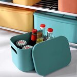 Storage Box - PP Plastic Home Organizer for Clothing Underwear Socks Sundries