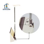 Broom Set - Long Handle Plastic Dustpan Teeth Design PET Broom Head