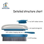 Laundry Cleaning Brush - Automatic Liquid Addition for Clothes Shoes 1pc/opp Bag